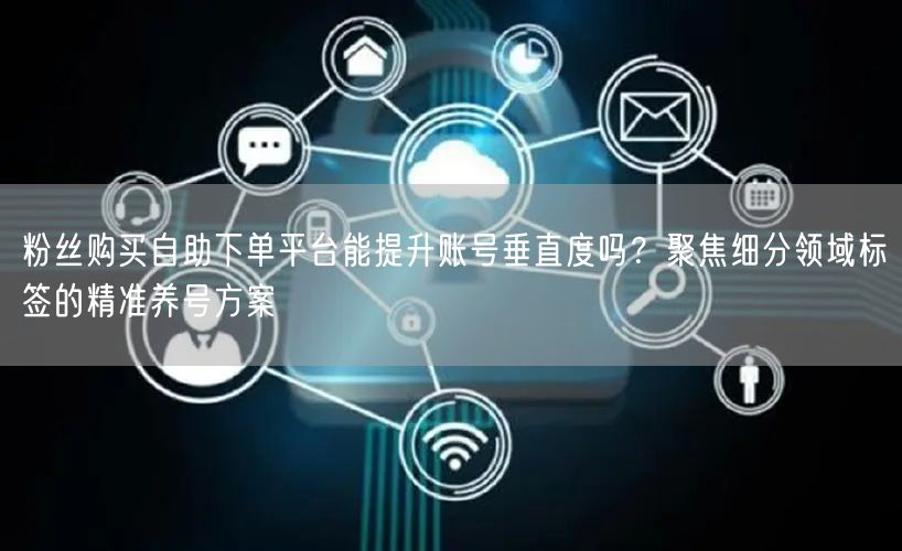 粉丝购买自助下单平台能提升账号垂直度吗？聚焦细分领域标签的精准养号方案